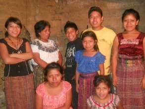 happy recipient family