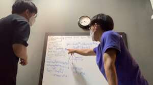 Math mentoring session