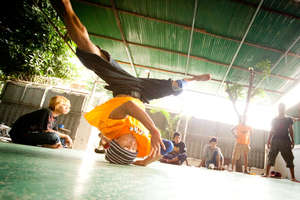 Taking to the floor