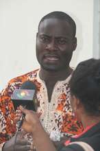Field Operations Manager, Stephen Addo.