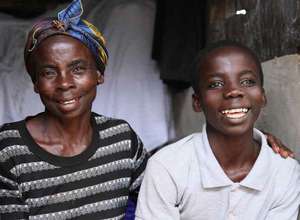 Children are happy to be with their families.