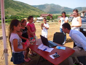 Children borrow new books