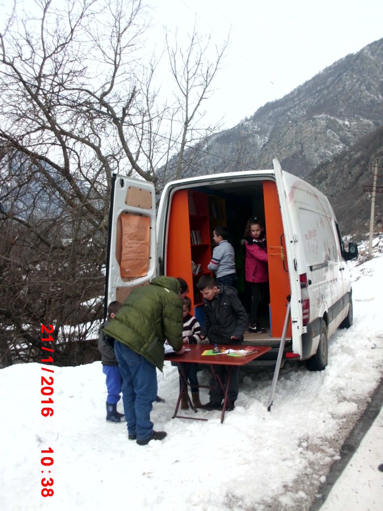 Winter in the mountains