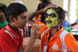 Face Painting competition @ Nakshatra