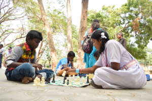 Invigorating the mind with indoor games