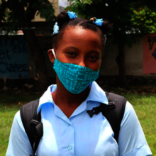 School in Haiti, September 2020