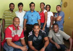 The BLBC team in Port au Prince