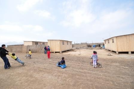 Build homes for families living in extreme poverty
