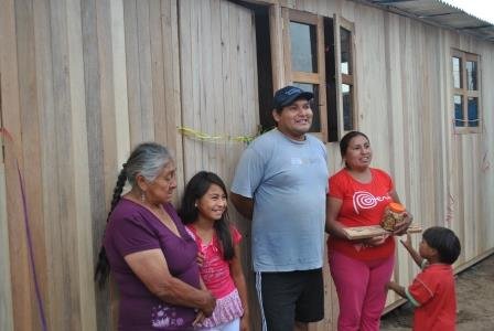 Build homes for families living in extreme poverty
