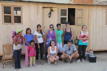 Build homes for families living in extreme poverty