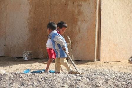 Build homes for families living in extreme poverty