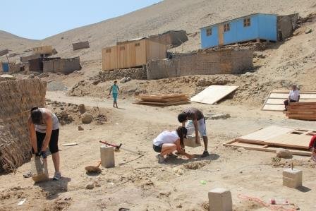 Build homes for families living in extreme poverty