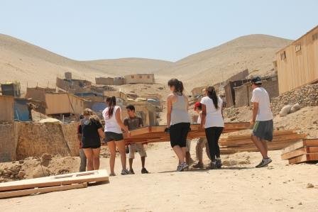 Build homes for families living in extreme poverty