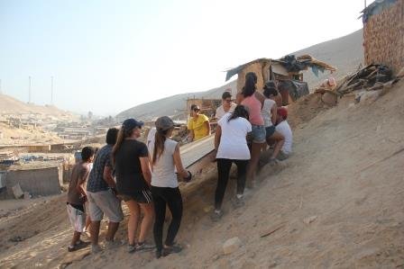 Build homes for families living in extreme poverty