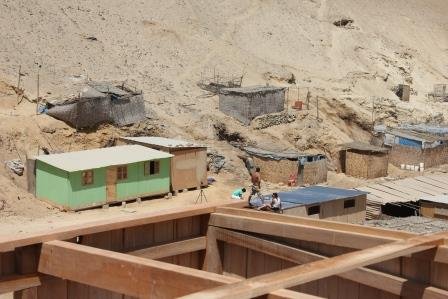 Build homes for families living in extreme poverty