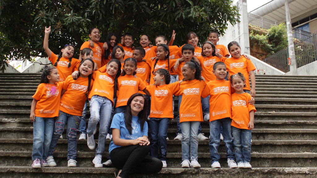 Youth singers transform lives by teaching others