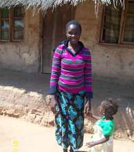 Maganizo with her daughter