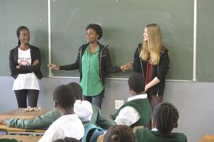 Swedish Blue Ribbon visits Blue Cross Namibia