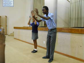 Life skills lessons @ Immanuel Shifidi High School