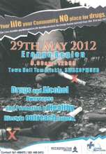 Flyer for Blue Cross Awareness Event