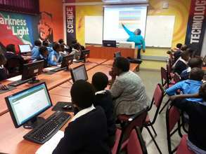 Mrs Booi teaching her class
