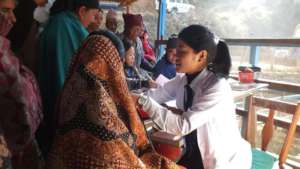 Checking on Pregnant women
