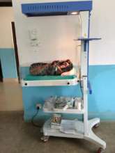 Our newly donated warm crib for newborns