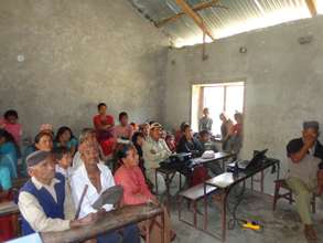 Health care presentation in the village