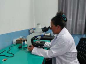 Expanded lab area