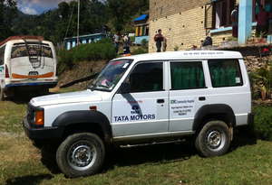 Our newly donated Ambulance