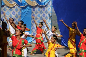 Indian classical dance performance