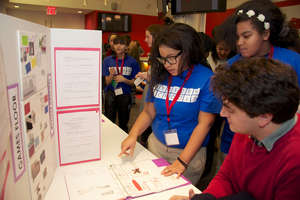 Students discuss their apprenticeship