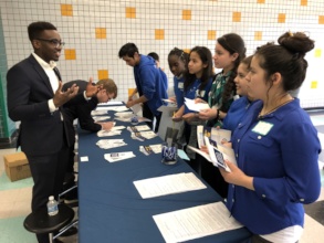 Students explored careers as an attorney.