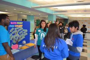 Students learned about financial preparation.