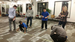 Students prepare for the Google WOW! in Cambridge