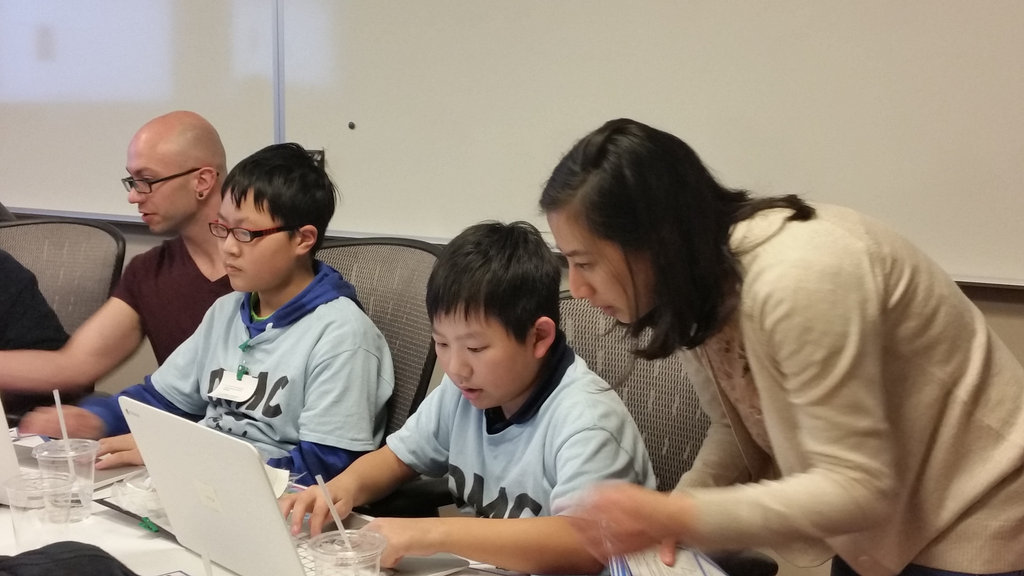 Students learn how to code and create video games