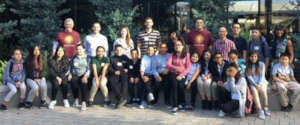 Students Pose for a Photo During Field Trip