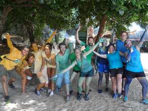 The happy teams!