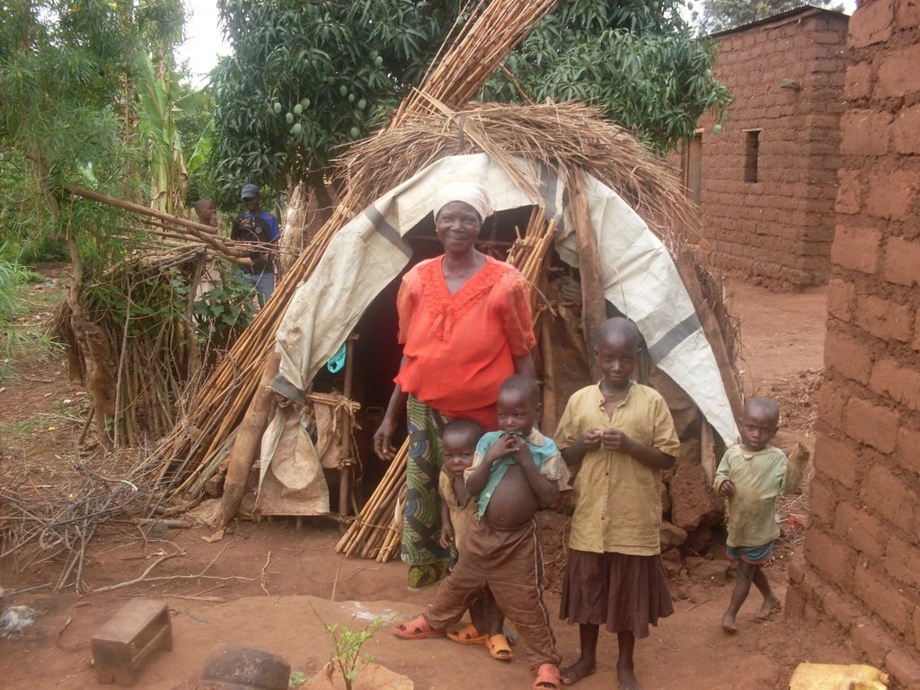 PROVIDING SHELTERS TO 100 WIDOWS IN BUGANDA