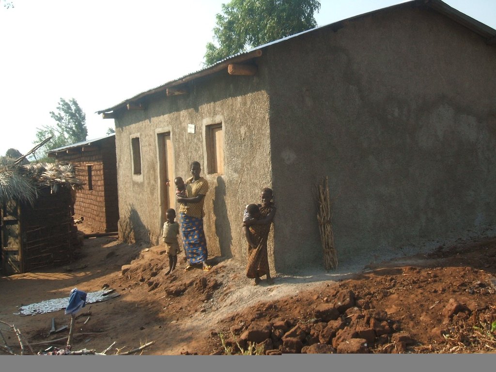 PROVIDING SHELTERS TO 100 WIDOWS IN BUGANDA