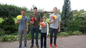 Four smaller sons of Irina