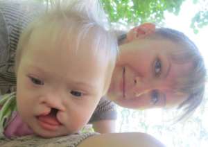 Tatiana with her daughter