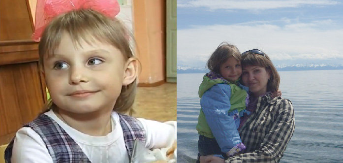 Natalia and her daughter Irochka