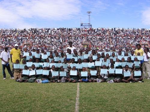 AIDS education for 20,000 7th graders in Zimbabwe
