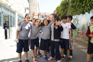 AEES students in Ramallah