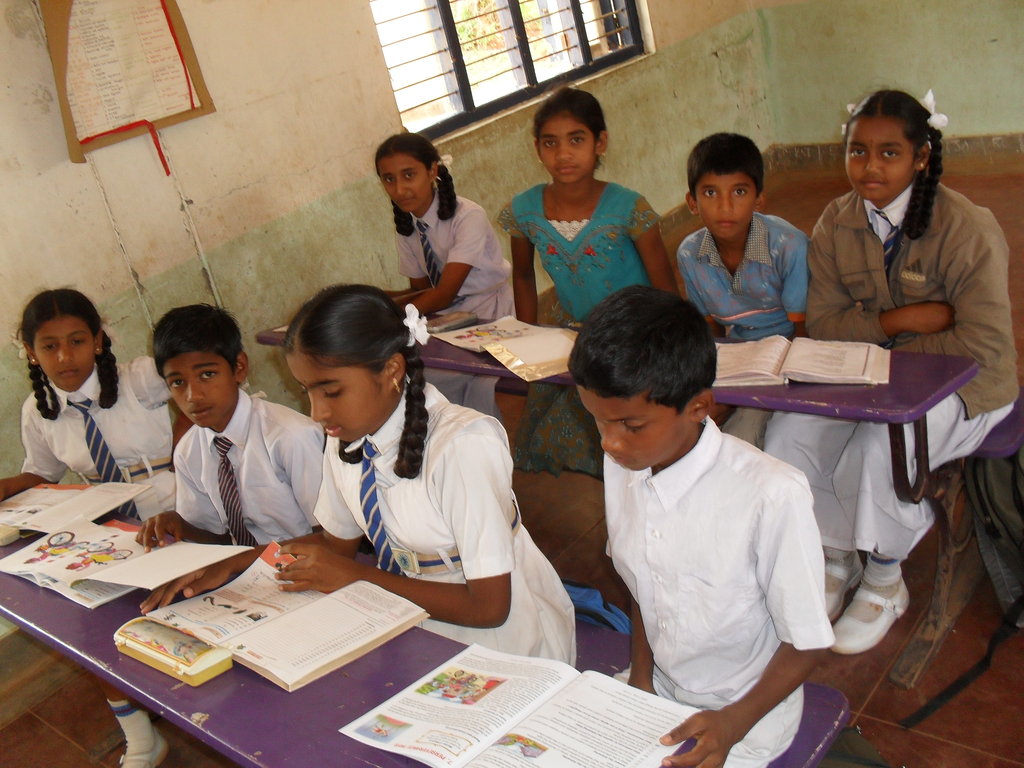 Education to 410 poor children from 30 villages