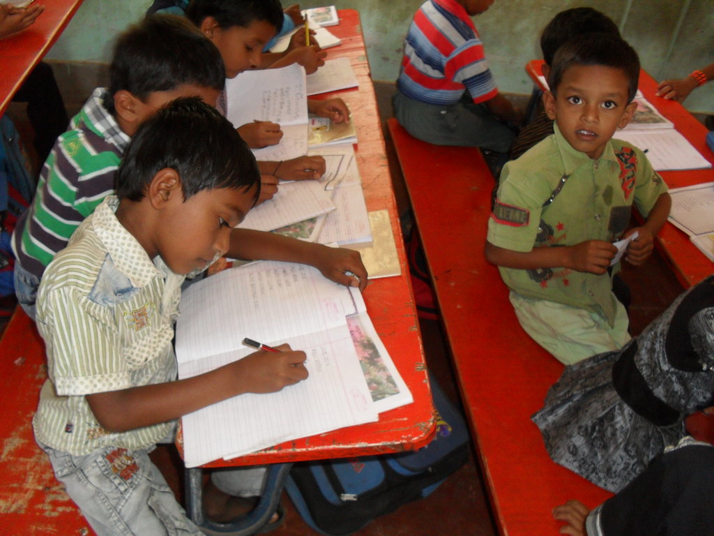 Education to 410 poor children from 30 villages