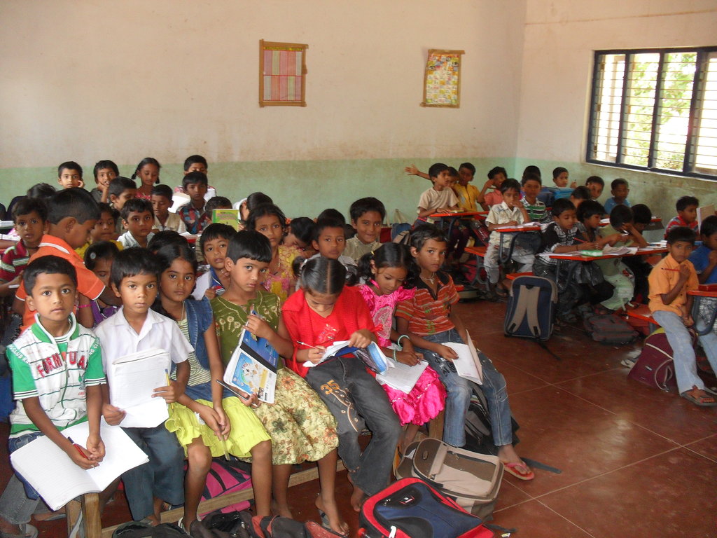 Education to 410 poor children from 30 villages