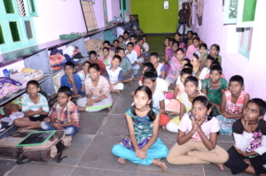 Children getting food health shelter frm Orphanage