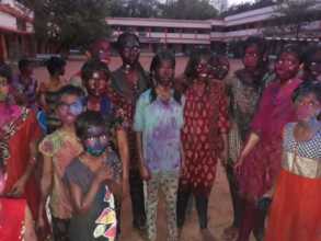 Donation for Holi colours seruds orphanage india